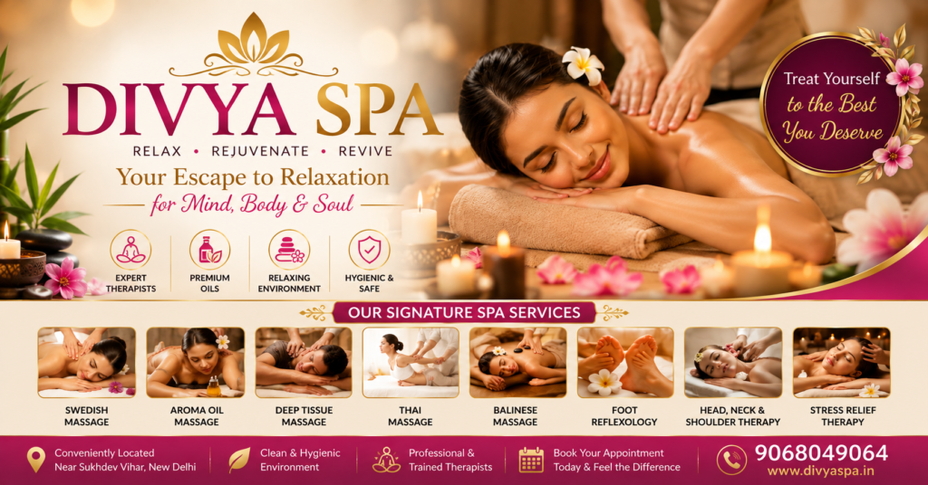 spa in sukhdev Vihar