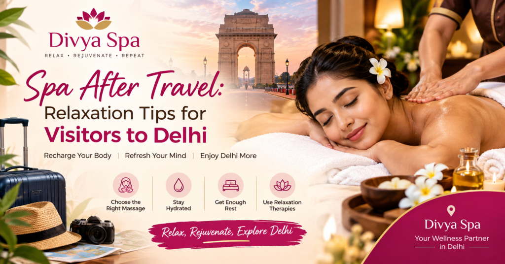 Spa After Travel Relaxation Tips for Visitors to Delhi